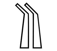 GEDORE Pinza di Montaggio per Anelli di Sicurezza Esterni, Pinza 90°, con Molla di Apertura e Fermo di Sicurezza, Becchi Inclinati a 45°, Diametro Punte 1.3 mm, 8000 A 12