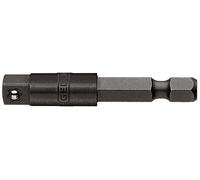 Gedore Portabussole 1/4" esagonale - 1/4" quadro - 673 6,3