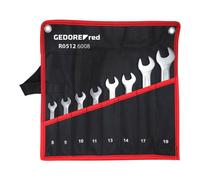 GEDO R05126008 - Set di bocche doppie, corte SW6-22mm 8 pz.