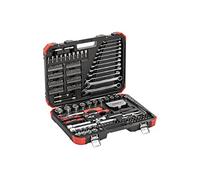 GEDORE R46003232 Red - Set di chiavi a bussola, 232 pezzi, attacco 1/2" 1/4", ad