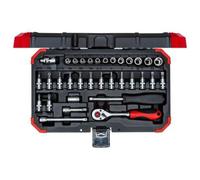GEDO R49003033 - Chiavi a bussola 1/4'' 4-13mm 33 pz.