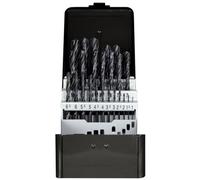 Juego de brocas helicoidales Ø 1-13 mm 0,5 mm incremento 25 piezas