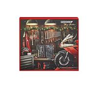 Gedore Red Calendario dell'Avvento 2022, 42 pezzi, calendario degli attrezzi per uomini, regalo per uomini, R49002042