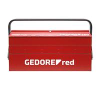 Gedore Red - Cassetta degli attrezzi con 5 scomparti, vuota, in acciaio - NUOVO