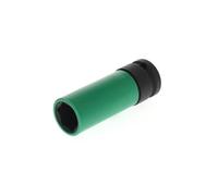 GEDORE Red Chiave a Bussola per Cerchi in Lega per Avvitatore con Boccola Protettiva, 1/2 pollici, 12.5 mm, Esagonale, 19 mm, Verde Traffico, Auto e Officina, K19 LS 19