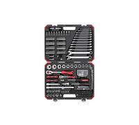 GEDORE Red Chiave a Bussola, Set di 232 Pezzi, Attacco 1/2 pollici e 1/4 pollici, Adattatore, Chiave a Bussola Cricchetto, Bussole, Portainserti, Inserti, R69003061