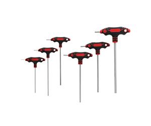 GEDORE Red Giravite Esagonale, Set di 6 Pezzi, Cacciavite Squadra, Impugnatura Bicomponente a T, Utensile, R38672006