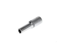 GEDORE Red Inserto Chiave a Bussola Lunga, Attacco 1/2 pollici, 12.5 mm, Bocca Esagonale, Chiave a Bussola 10 mm, Utensile, R61001014, Acciaio