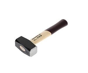 GEDORE Red Mazzetta Muratore, Mazzetta 1000gr, Mazzetta 1 kg, Martello con Manico in Frassino, Utensile, Forgiata, Cuneo Tondo, R92200040