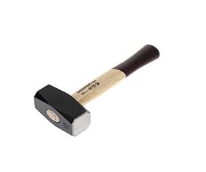 GEDORE Red Mazzetta Muratore, Mazzetta 1500 g, Mazzetta 1.5 kg, Martello con Manico in Frassino, Utensile, Forgiata, Cuneo Tondo, R92200055