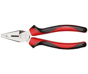 GEDORE Red Pinza Universale Professionale per Tagliare, Tenere e Torcere, per Materiale Piatto e Tondo, Pinza Universale Acciaio, Lunghezza 200 mm, R28302200
