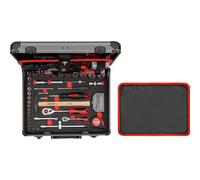 GEDORE set universale ALLROUND rosso in valigetta di alluminio, 138 pezzi, attrezzi con cricchetto reversibile, SW 8mm - 24mm [R46007138]