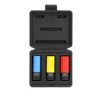 Gedore red Set di chiavi a bussola Kraftschrauber con bussole protettive, 3 pezzi, 17/19/21 mm, arresto di profondità, con codifica colore, acciaio cromo-molibdeno Quantità:1