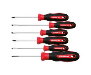 Gedore red Set di giravite bicomponenti PZ+SL 6 pz. Quantità:1