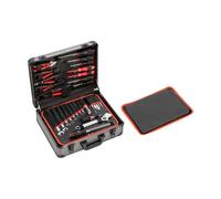 GEDORE set universale ALLROUND rosso in valigetta di alluminio, 138 pezzi, attrezzi con cricchetto reversibile, SW 8mm - 24mm [R46007138]