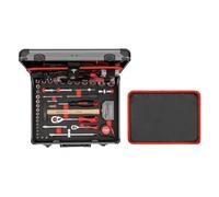GEDORE set universale ALLROUND rosso in valigetta di alluminio, 138 pezzi, attrezzi con cricchetto reversibile, SW 8mm - 24mm [R46007138]