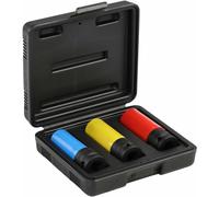 GEDO R63043003 - Set di chiavi a bussola con chiusura a chiave 1/2 3 pz.