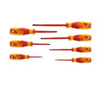 Gedore Set di cacciaviti, 7 pezzi, per viti a fessura e a croce, testato VDE, impugnatura ergonomica Quantità:1