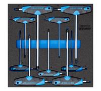 Gedore Set di chiavi maschio, piegate, 1500 CT2-DT 2142, in modulo Check Tool Quantità:1
