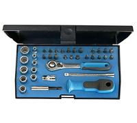 Gedore 1822373 D 20 KMU-20 Set di chiavi a bussola 1/4" metrico 4-13 mm 37 pz UD-IN-IS-PH-PZ-TX