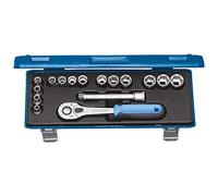 GEDORE - Set di chiavi a bussola 1/4 con 1/2, 19 V20U-20