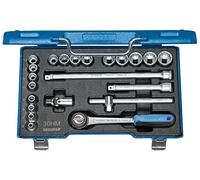 GEDORE, Set di chiavi a bussola, 3/8", Profilo UD, 6-22 mm, D 30 HMU-3
