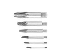 Surtido de extractores de tornillos rotos 6 pzas M3-M24