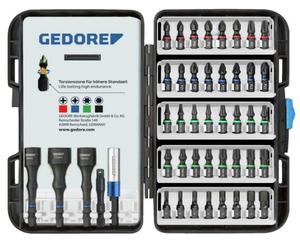 Gedore Set di inserti a torsione 666-045, 45 pezzi