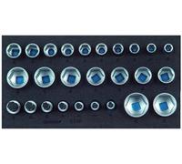 GEDORE Set Inserti per Chiave a Bussola 1/2 ", 6-kant 1500 CT1-19 26-Tlg,
