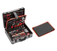 GEDORE set universale ALLROUND rosso in valigetta di alluminio, 138 pezzi, attrezzi con cricchetto reversibile, SW 8mm - 24mm [R46007138]