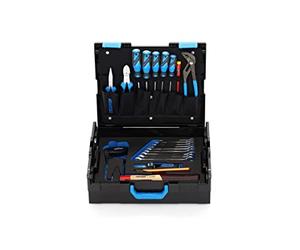 GEDORE Valigetta Attrezzi Completa L-Boxx 136, Set di 23 Pezzi, Assortita, Utensili per Apprendista, con Valigetta in Plastica, 1100-BASIC