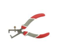 GEDORE Pinza Spellafili Professionale VDE, Regolabile per Fili da 0.8 a 6.0 mm², Pinza Spellafili Elettricista, con Molla di Apertura e Vite di Regolazione, VDE 8098-160 H