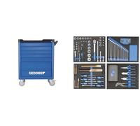 Gedore Wsl lunghezza TS 147 carrello portautensili Workster con 147 pezzi Set di attrezzi