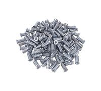 Gedotec 100 Euro vite 6,3 x 16 mm | VARIANTA | connettore per mobili completamente filettato in metallo zincato | foro Ø 5 mm | vite speciale per cassetti estraibili - guide e Orgaline