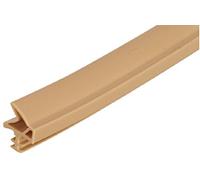 Gedotec 25 metri - türanschlagdichtung GUARNIZIONE PORTA PORTA PER CAMERA S 6577a PER holzzargen türzargen-dichtung Beige falzbreite: 12 mm plastica TPE ampio PVC baubeschläge von GedoTec