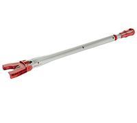 Gedotec AXILO 78 - Strumento di regolazione per piedini regolabili per mobili da cucina, Axilo 78, in plastica, rosso/grigio, prodotto in Germania, 1 pezzo