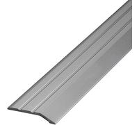 Gedotec Barra di transizione compensazione dislivello argento autoadesiva | 1 pezzo profilo alluminio 900 mm | giunto di dilatazione 2-5 mm | barra senza forare, 90 cm
