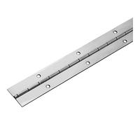 Gedotec Cerniera per pianoforte da avvitare | Cerniera per porta arrotolata | in acciaio inox 1.4016 | 1500 x 32 mm | STABILO
