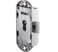 Gedotec chiusura a vite serratura dell'armadio con chiave dell'armadio serratura spagnola | Interasse 15 mm | Stop: a sinistra | PRODOTTO IN GERMANIA | chiavistello per mobili - 1 pezzo