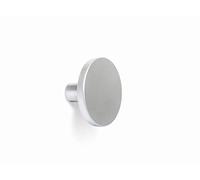 Gedotec COMO 7017 - Gancio appendiabiti da parete, diametro: 41 mm, cromato opaco, gancio per appendere asciugamani