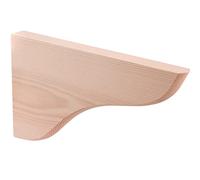 Gedotec Consolle da parete in pino - 215 x 120 mm 1 pezzo - Supporto per carichi pesanti in legno naturale massiccio - Elevata capacità di carico - Adatto per librerie - Mensola da parete - Supporto