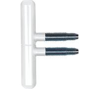 GedoTec einbohren Band SFS BANDA DI WINDOWS NERO per finestra & möbeltüren TIPO nussband 14 mm Bandella per mobili metallo nero ANTIADERENTE QUALITÀ DEL MARCHIO per loro zona living