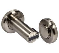 Gedotec Fermaporta magnetico per porta | H3685 | 1 pezzo | aspetto acciaio inossidabile | supporto magnetico | metallo massiccio | fermaporta con 5 kg | fermaporta per porte della camera