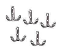 GedoTec Ganci appendiabiti ganci appendiabiti Gancio per cappotto Gancio per cappello MOON Acciaio Inox Finish 2 Modelli incl. Materiale di montaggio Qualità di marca