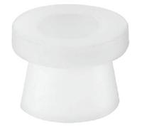 Gedotec - Giunto a cuneo in alluminio per il montaggio nascosto, per mobili, per fresatura, binario in legno, lunghezza: 115 mm, made in Germany, 1 pezzo, connettore per armadio invisibile, Argento