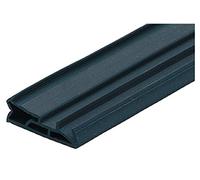 Gedotec Guarnizione per porta di casa per telai in legno, colore nero, 6m, in silicone, DS 185a, guarnizione per porta con larghezza scanalatura 4-5 mm, larghezza: 18mm, nastro sigillante impermeabile