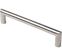 GedoTec® Maniglia mobilie Accesso di stan gen Maniglia porta Barriere coralline ringhiera Acciaio inox MASSICCIO spazzolato LIA-1 Lunghezza 106 - 490 mm Sagoma ø 10 mm Altezza 35 mm - 330 x 10 x 320 mm
