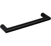 Gedotec Maniglia nera per mobili, 96 mm, manico in acciaio inox - Leila Black | Maniglia per ringhiera Ø 12 mm | Maniglia per cassetti per ante e cucina | 1 pezzo - Maniglia da cucina vintage con viti