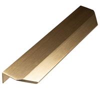 Gedotec Maniglia per mobili da cucina in ottone anticato effetto oro spazzolato - Cyprus - maniglia per cassetti vintage da avvitare - maniglia da cucina per porte dell'armadio - 1 pezzo