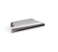 Gedotec Maniglie per mobili in alluminio | 1 pezzo - Maniglie pieghevoli per porte mobili | Lunghezza: 260 mm | RITTA 0369 | effetto cromato lucido - design originale | Maniglie per armadi e cassetti